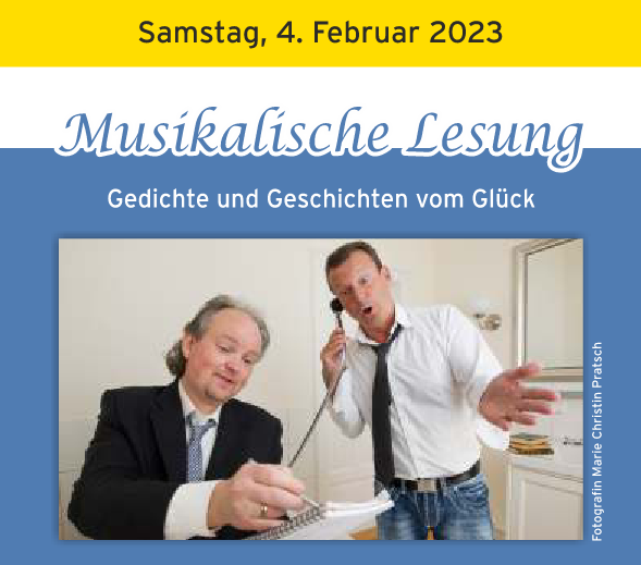 Musikalische Lesung mit Frank Suchland und Stephan Winkelhake