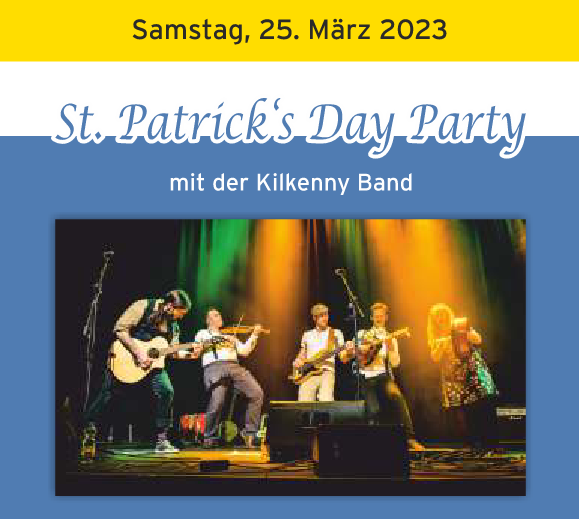 St. Patrick's Day Party mit der Kilkenny Band
