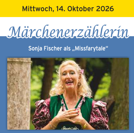 M�rchenerz�hlerin Sonja Fischer als Missfairytale